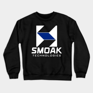 Smoak Tech White Crewneck Sweatshirt